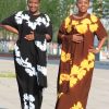 Women High Waist Boho Maxi Dress